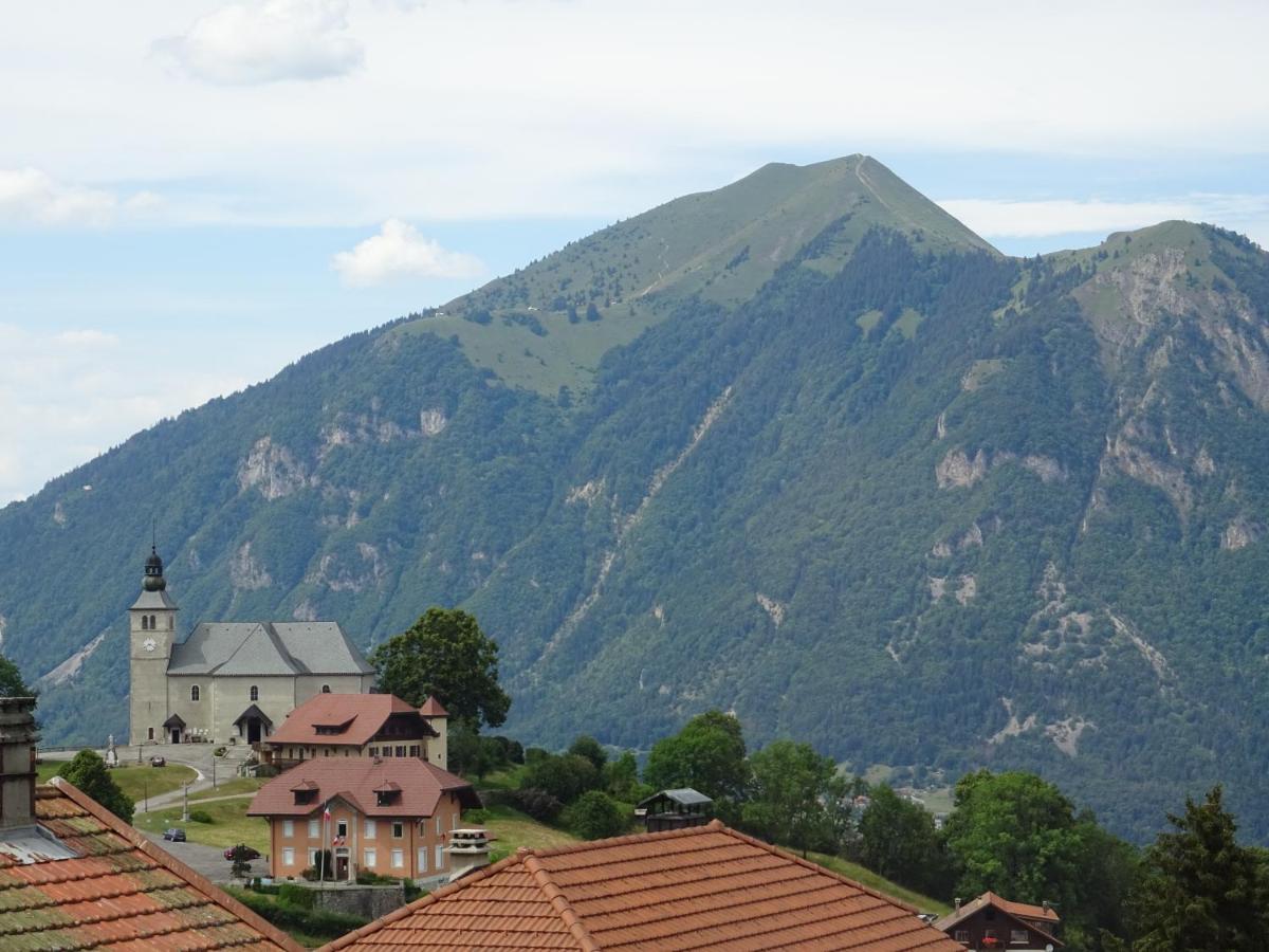 Mont-Saxonnex Chalet Neuf 6 Personnes מראה חיצוני תמונה