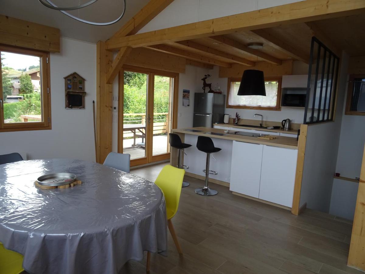 Mont-Saxonnex Chalet Neuf 6 Personnes מראה חיצוני תמונה