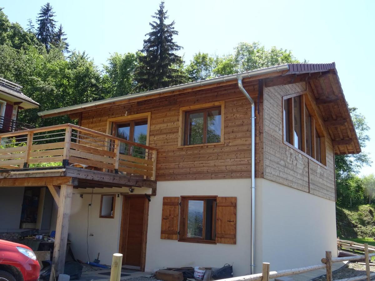 Mont-Saxonnex Chalet Neuf 6 Personnes מראה חיצוני תמונה